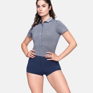 Outdoor Voices Players polo bodysuit XS